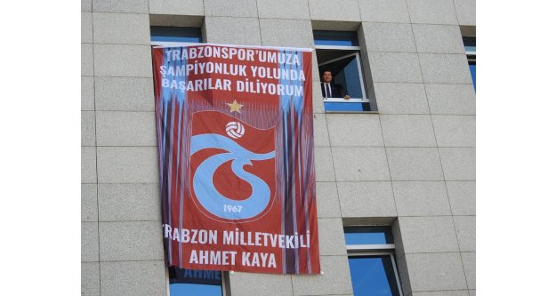 Trabzonspor Bayrağı Meclis'te!