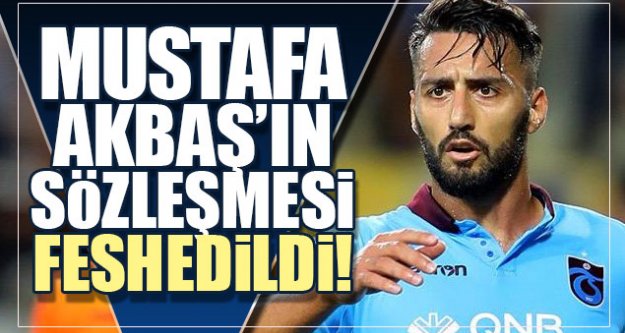 Trabzonspor'da flaş ayrılık!