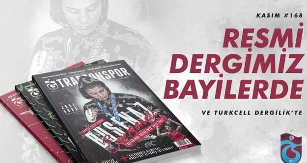 Trabzonspor Dergimizin 168. sayısı bayilerde...