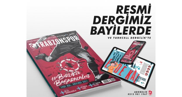 Trabzonspor Dergimizin 173. sayısı çıktı...