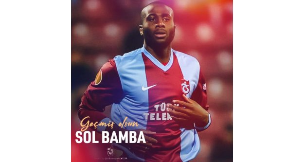 Trabzonspor kansere yakalanan Bamba için mesaj yayınladı.