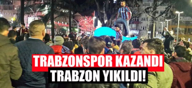 Trabzonspor Kazandı Trabzon Yıkıldı!