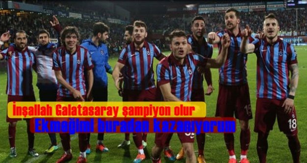 Trabzonspor'lu oyuncudan maç sonu olay açıklama