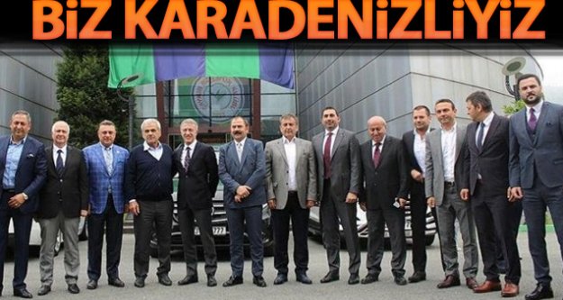 Trabzonspor Rizespor'u ziyaret etti