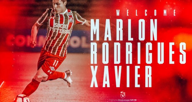 Trabzonspor'a hoş geldin Marlon Rodrigues Xavier