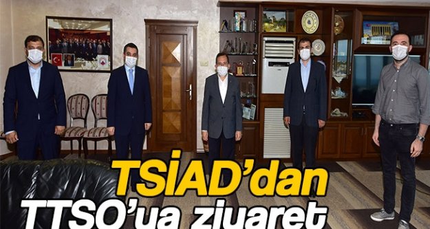 TSİAD Başkanı Sırrı Eren, Trabzon Ticaret ve Sanayi Odası'nı ziyaret etti.