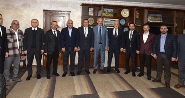 TTSO'da Başkan Zorluoğlu ile projeler istişare edildi