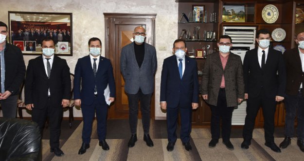 TTSO ile HABİTAT Derneği arasındaki projeler görüşüldü.