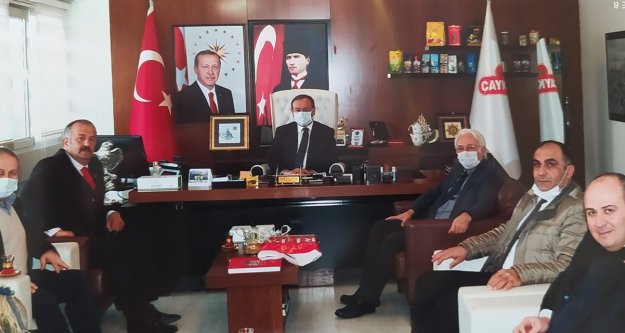 Türkiye Kamu-Sen'den Genel Müdür Alim'e ziyaret