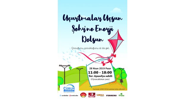 Uçurtmalar Uçsun Şehrine Enerji Dolsun