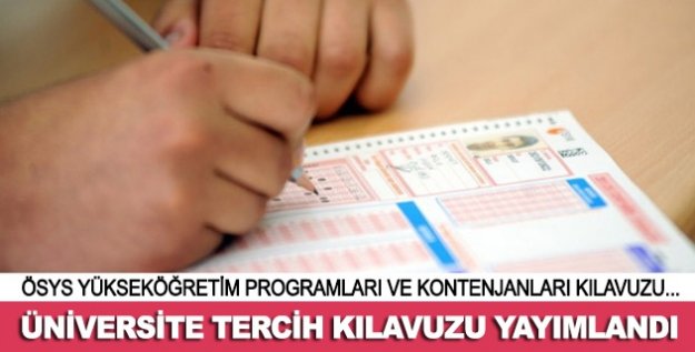 Üniversite tercih kılavuzu