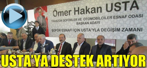 Usta'ya Destek Artıyor