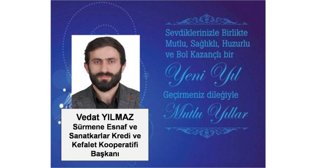 Vedat YILMAZ'dan Yeniyıl Mesajı