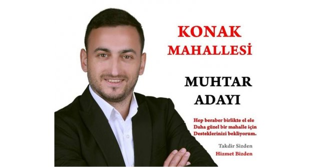 Yavuz Yımaz,  Sürmene Konak Mahallesi muhtar adayı olduğunu açıkladı