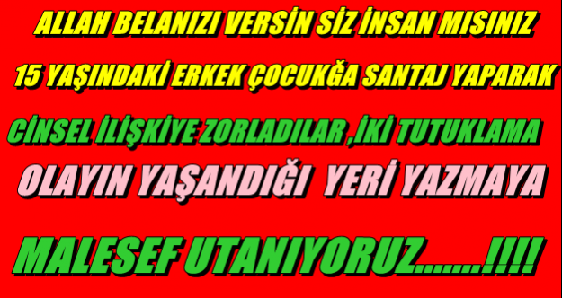 YAZIKLAR OLSUN....