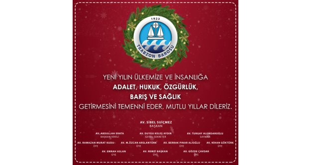Yeni Yılınız kutlu olsun