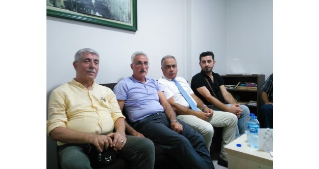 Yüksel ALİYAZICIOĞLU, Trabzon Bayburtlular Derneği Başkanı Sadettin Okay'ı ziyaret etti.