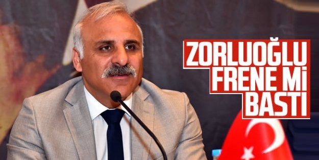ZORLUOĞLU FRENE Mİ BASTI?