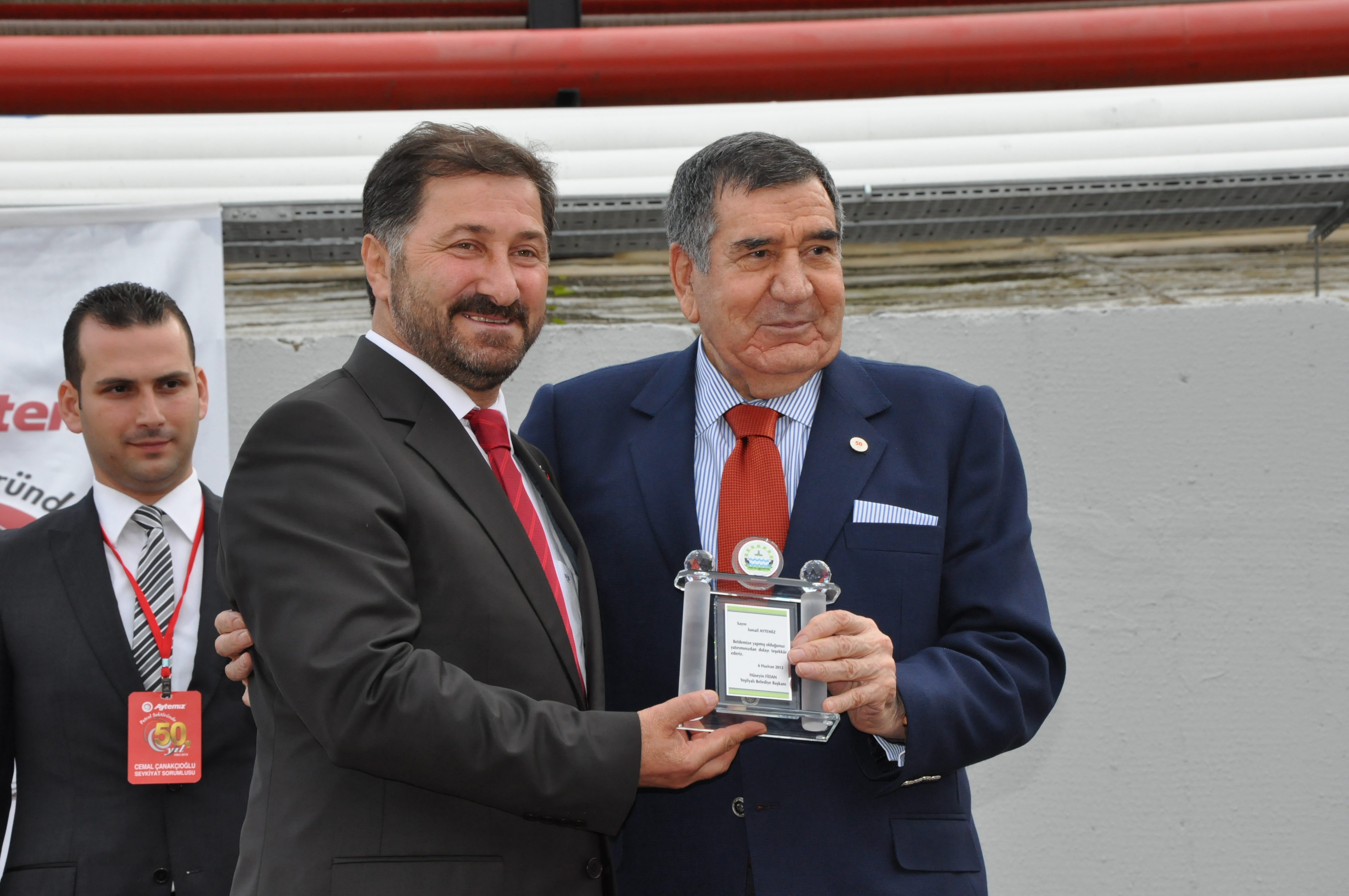 aytemiz petrol tesisinin acilisi yapildi