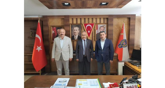 Emniyet Müdürü Kenan Aydoğan'a ziyaret