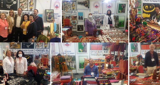 İstanbul'da Trabzon'un el sanatları ve coğrafi işaretli ürünleri tanıtıldı