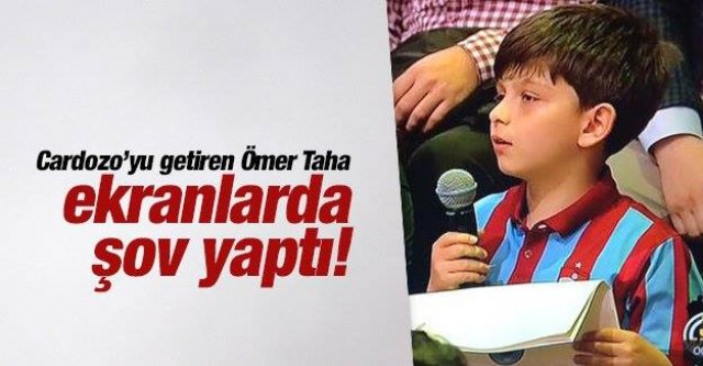 Trabzonsporlu Ömer Taha 3 Adam'a konuk oldu